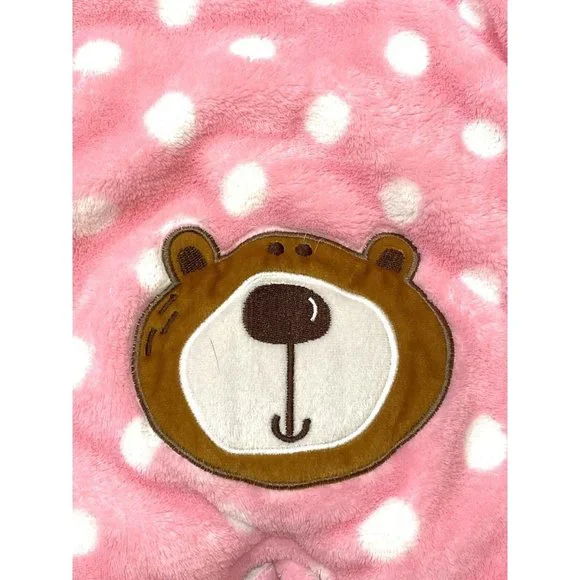 OKIE DOKIE Snowsuit 6M Pink Polka Dot - Picture 10 of 11